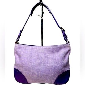 EUC Vintage Coach Purple Bag Y2K 8146